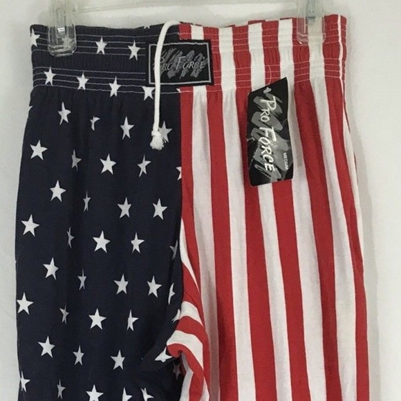 New USA FLAG Pro Force Red White Blue Cotton Blend - Picture 3 of 7